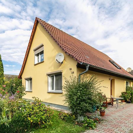 Ferienwohnung im Blumengarten Angermunde Exterior foto